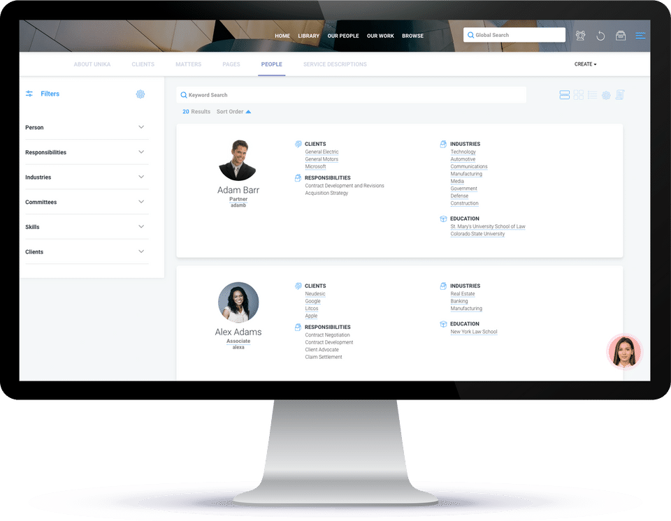 Unika.ai screenshot 2