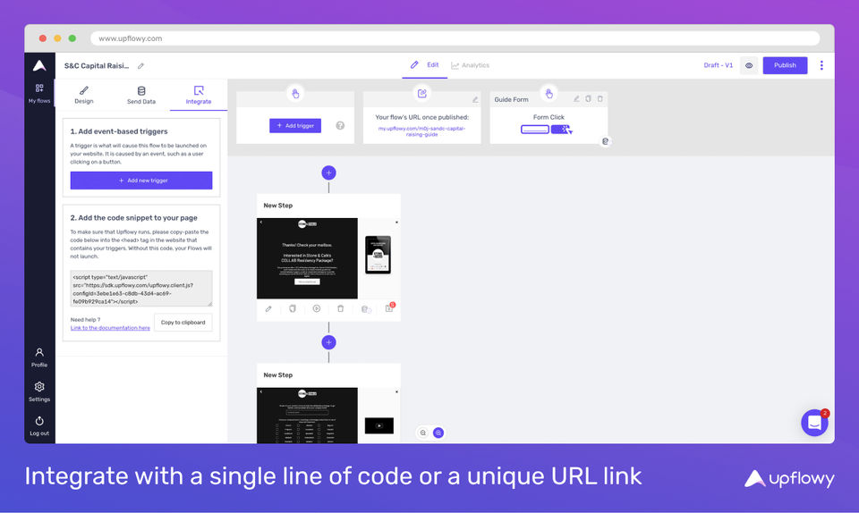 Upflowy screenshot 4