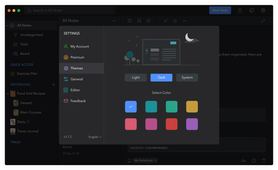 UpNote screenshot 1