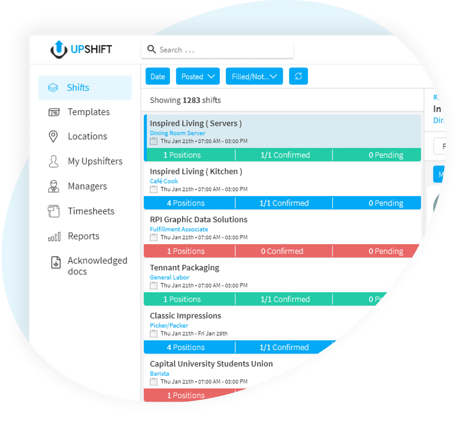 Upshift screenshot 1