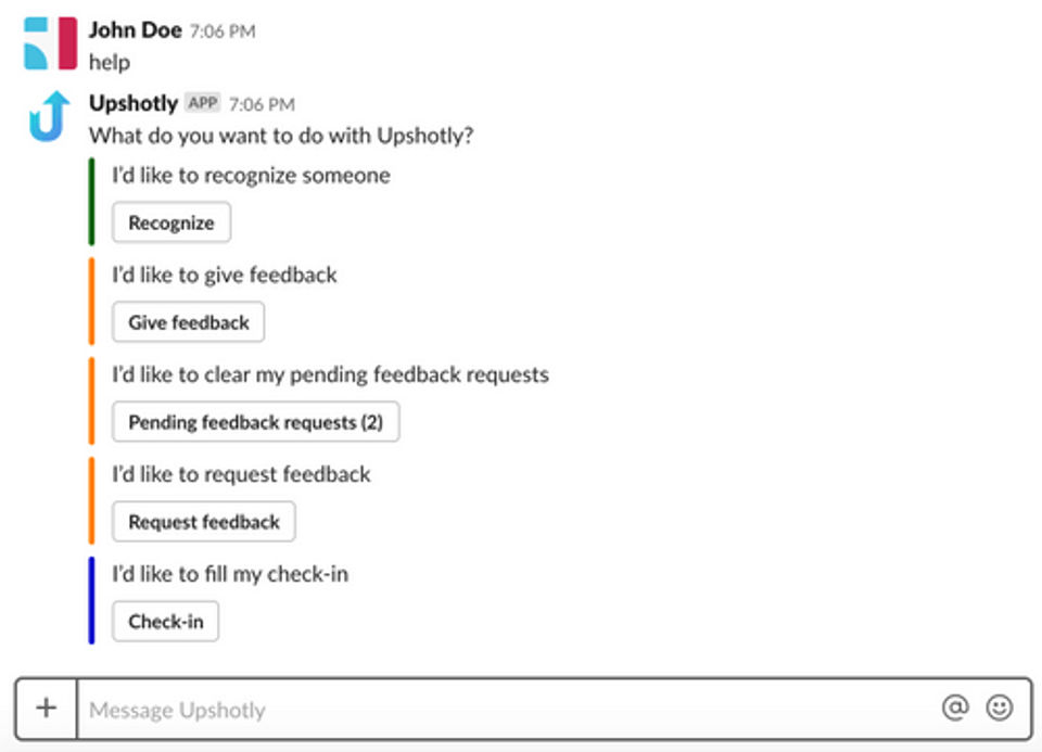 Upshotly screenshot 1