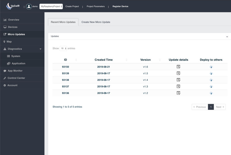 Upswift.io screenshot 3