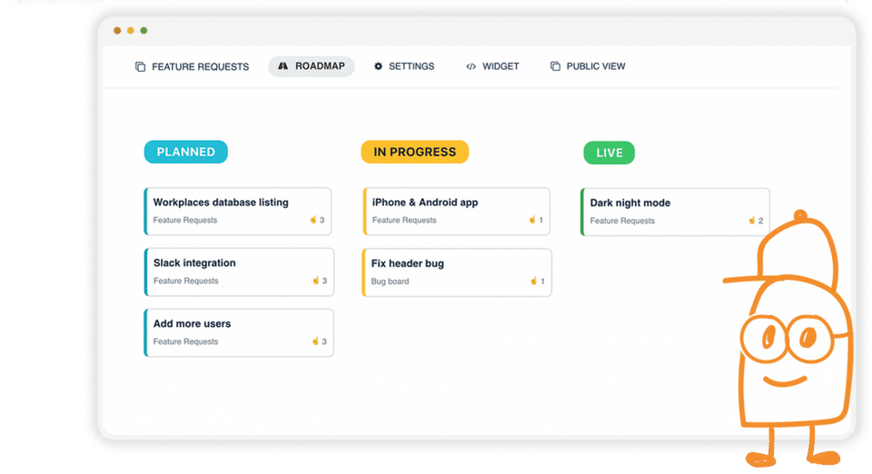 Upvoty screenshot 2