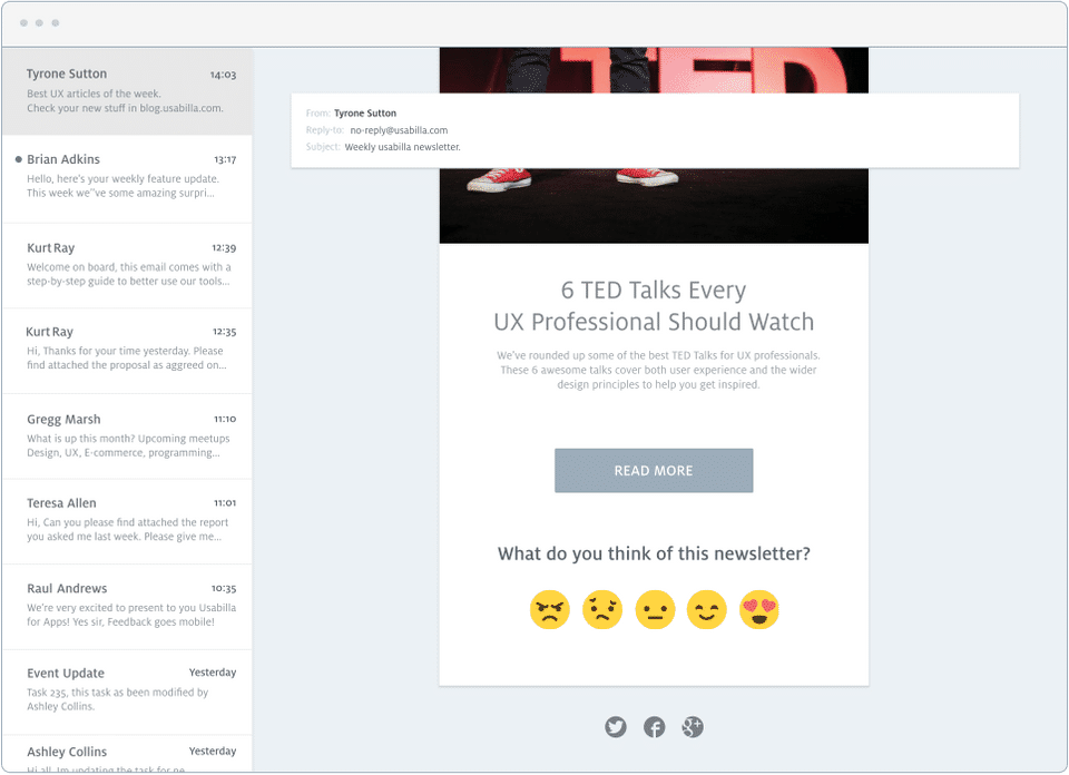 Usabilla screenshot 4
