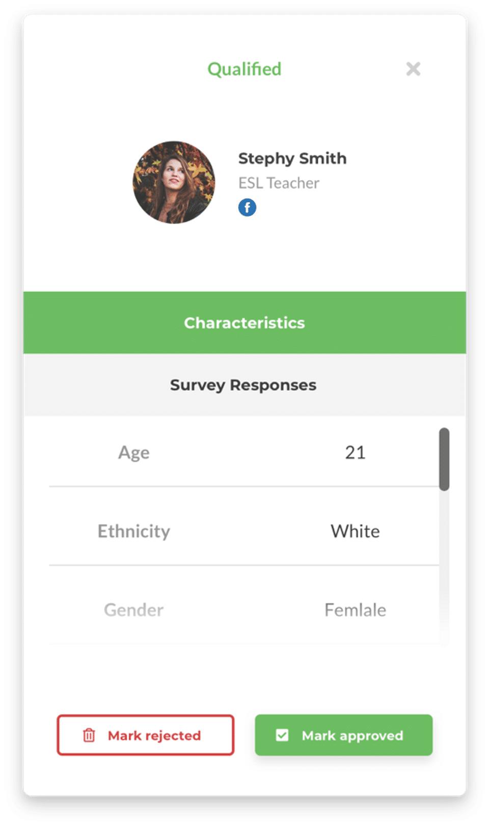 User Interviews screenshot 1