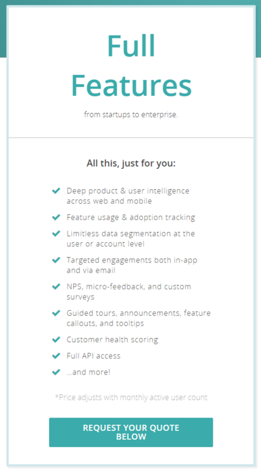 UserIQ pricing 1