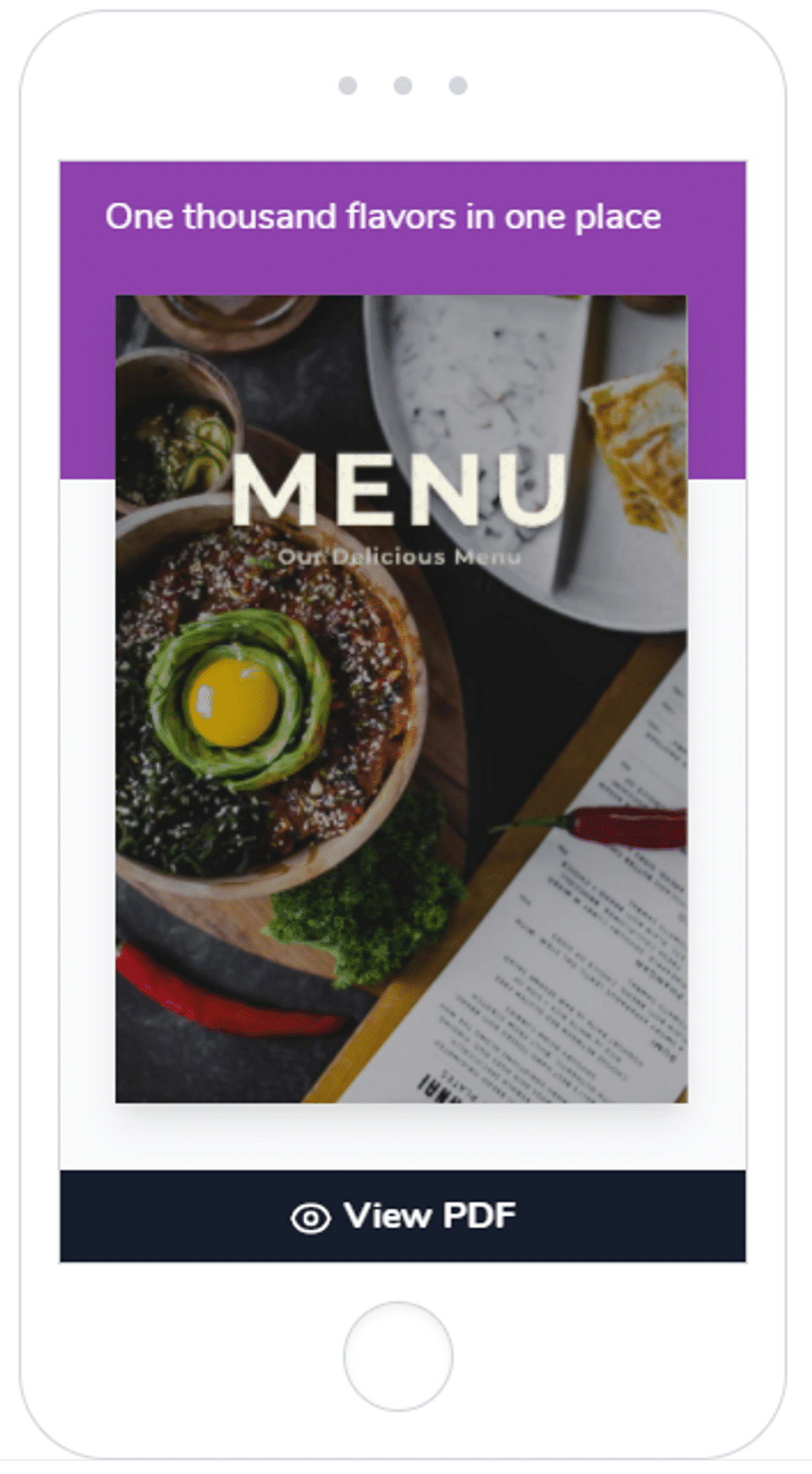 Velox Menus screenshot 2