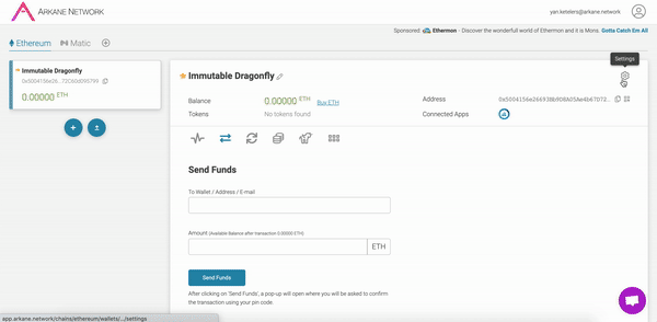 Venly Wallet screenshot 1