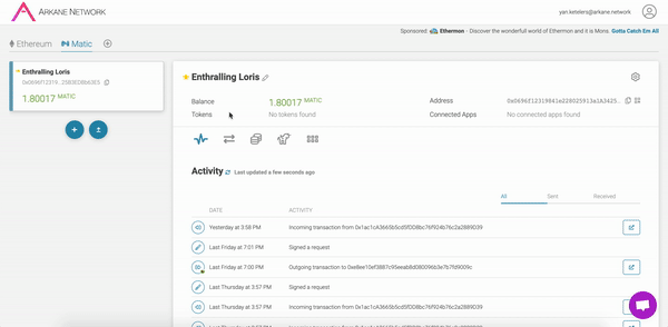 Venly Wallet screenshot 2
