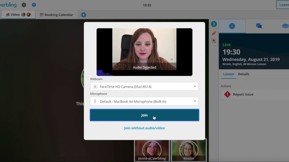 Verbling screenshot 1