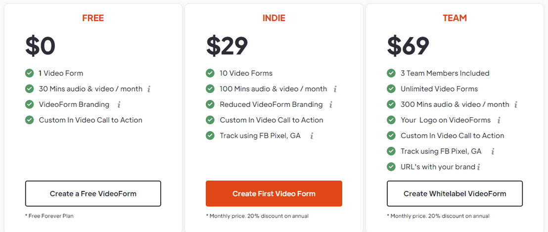 VideoForm screenshot 1
