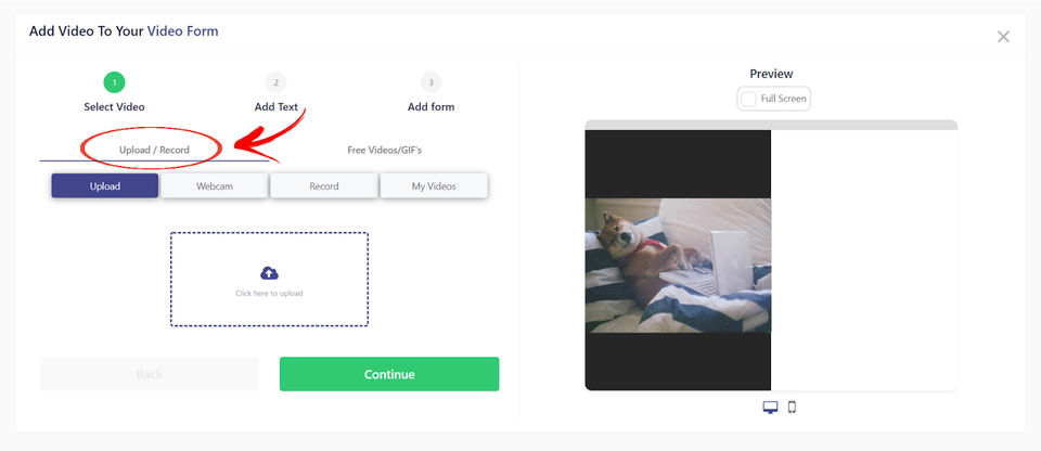 VideoForm screenshot 3