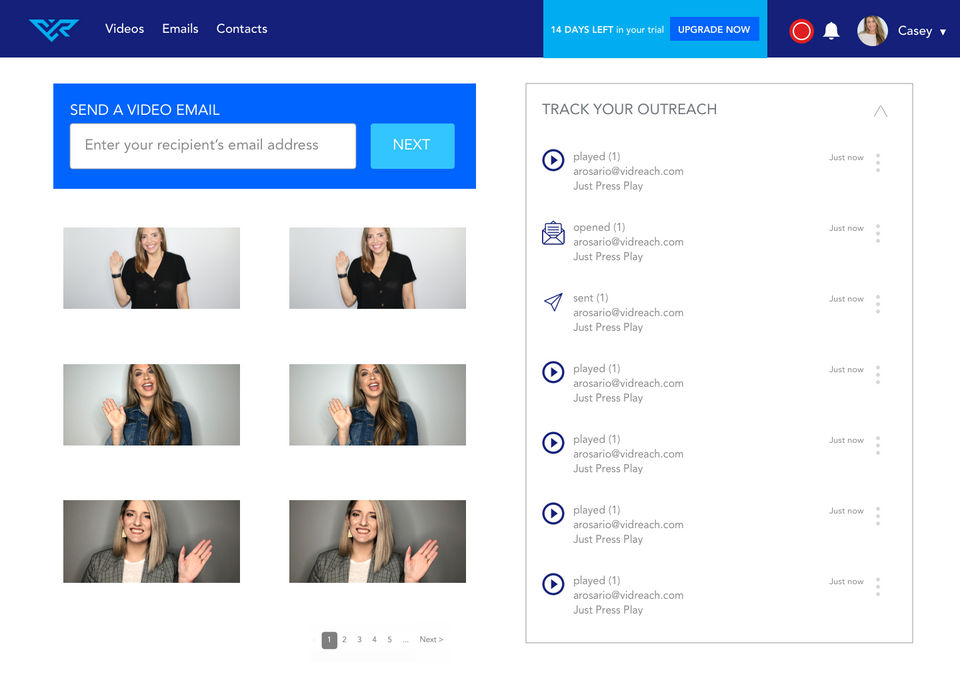 vidREACH screenshot 3