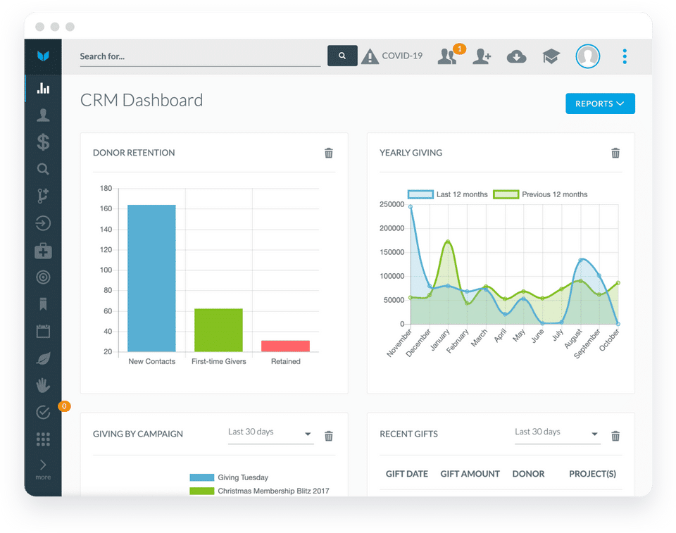 Virtuous CRM screenshot 1