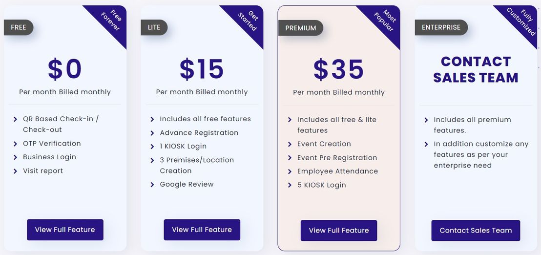 Visitorz pricing 1