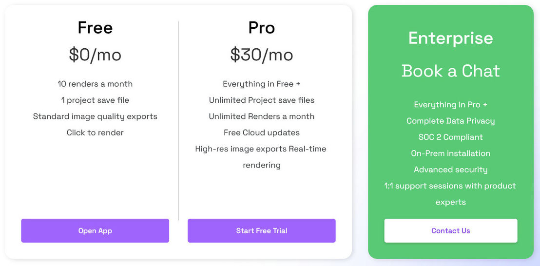 Vizcom AI pricing 2