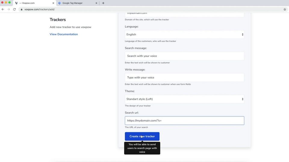 Voxpow screenshot
