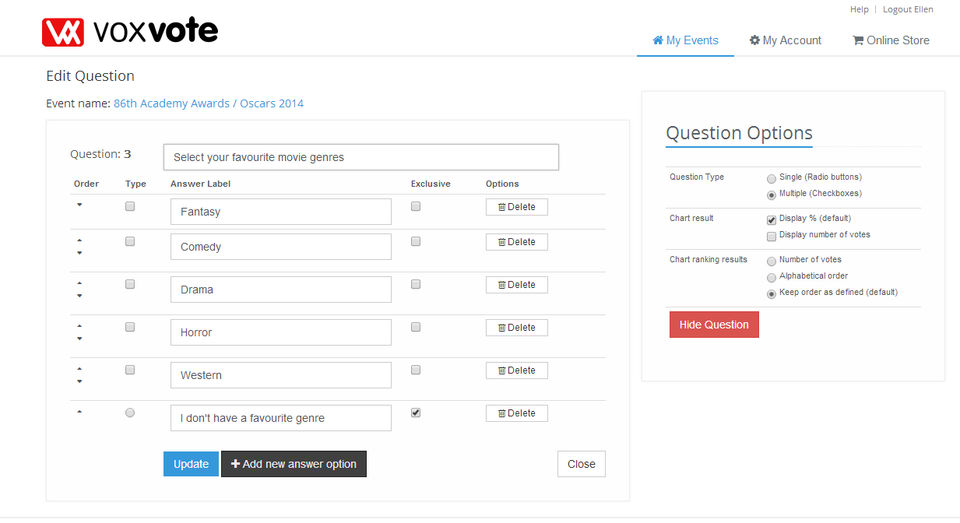 VoxVote screenshot