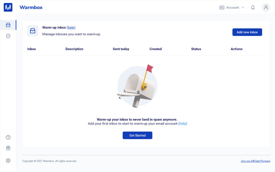 Warmbox screenshot