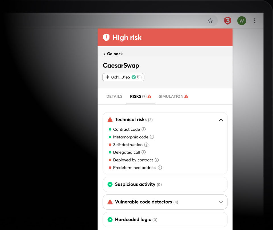 Web3 Antivirus screenshot 3