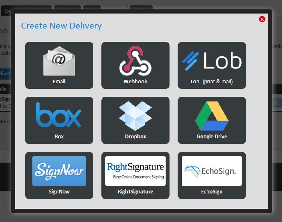 WebMerge screenshot 1
