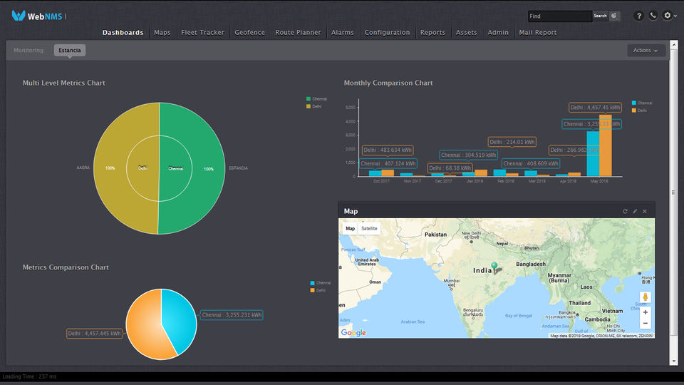 WebNMS screenshot 1