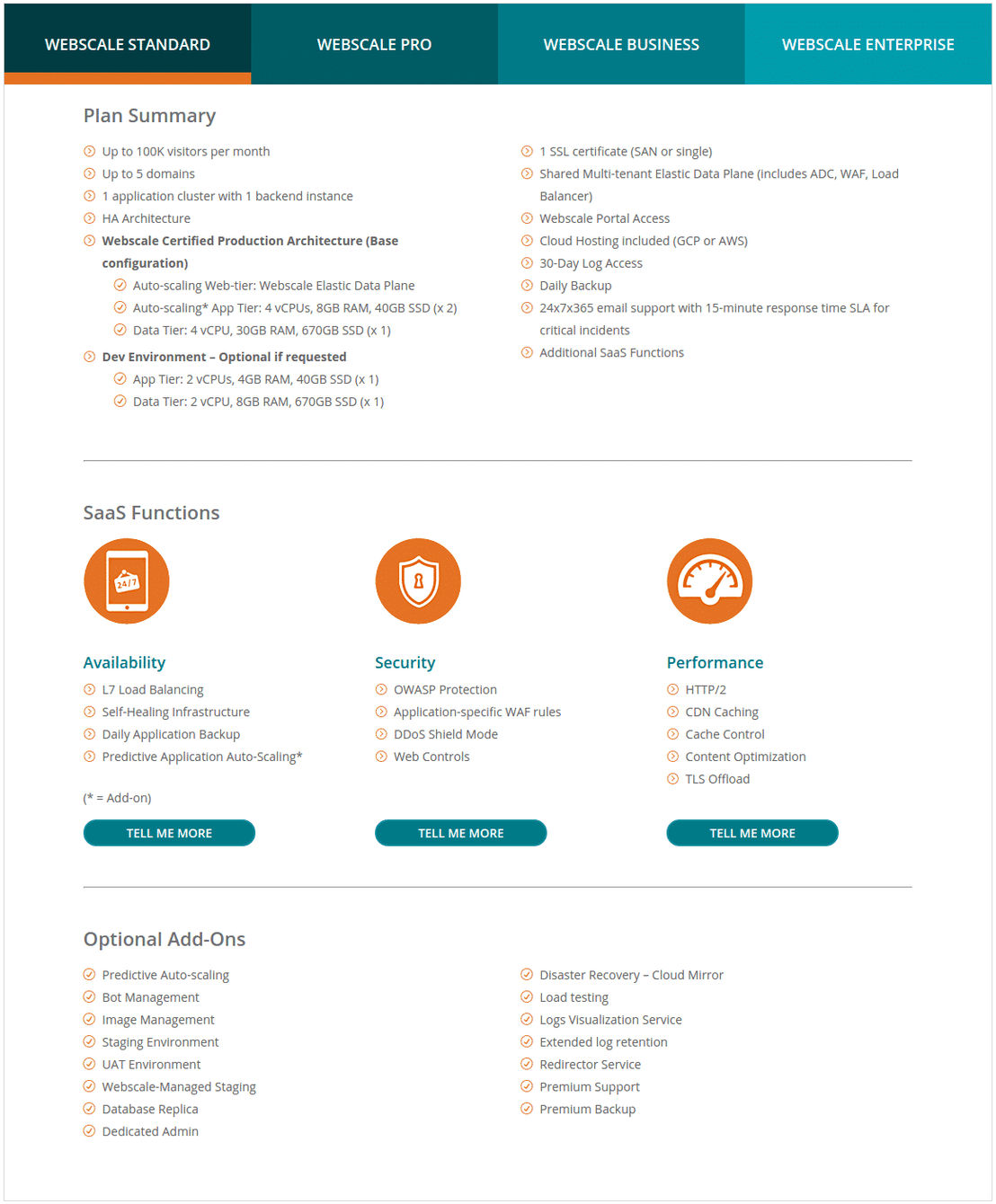 Webscale screenshot 1
