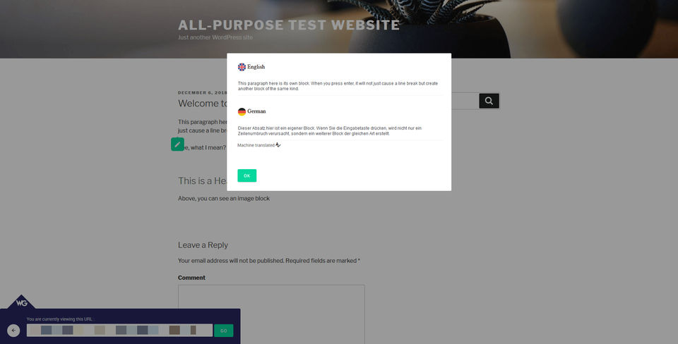 Weglot screenshot 2