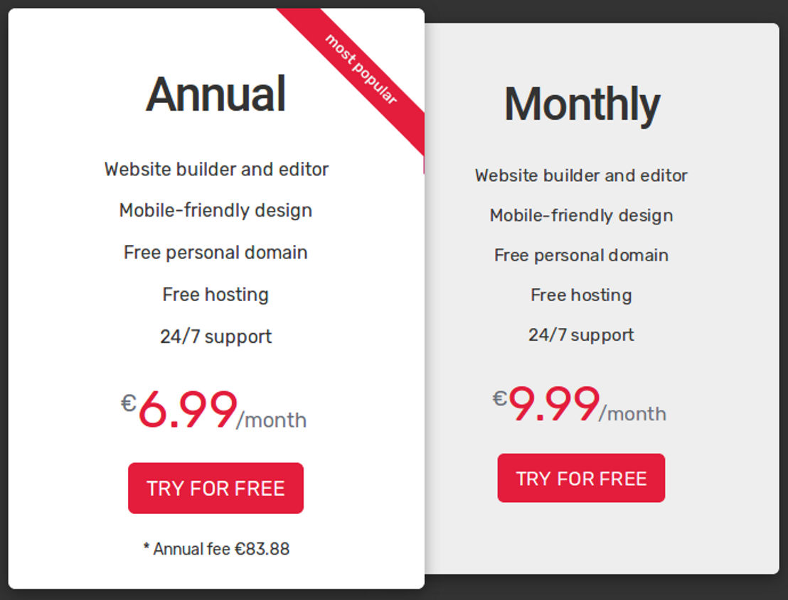 Weps pricing 1