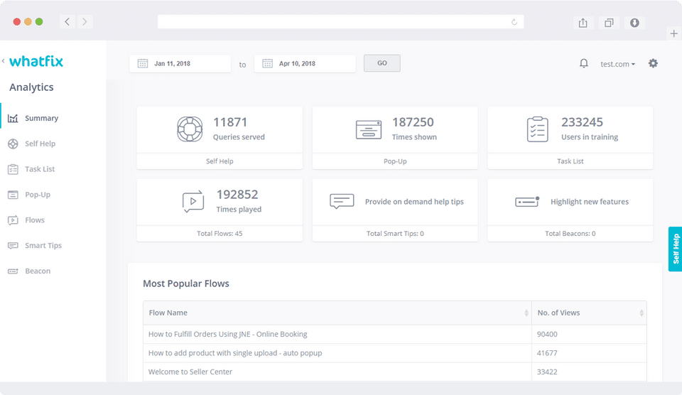 Whatfix screenshot 1