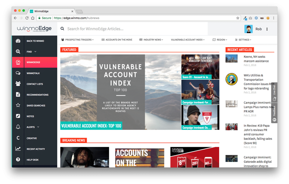 Winmo screenshot