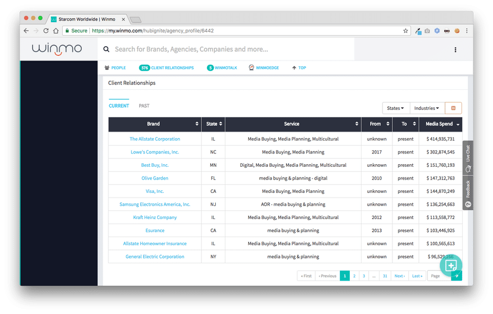 Winmo screenshot