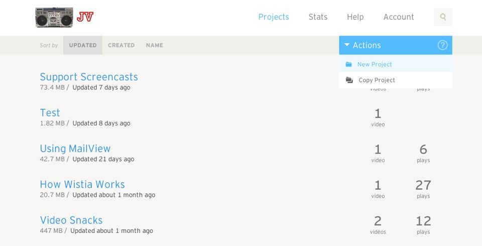 Wistia screenshot 1