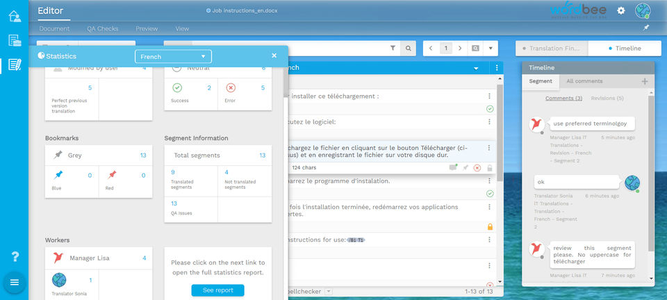Wordbee screenshot 1