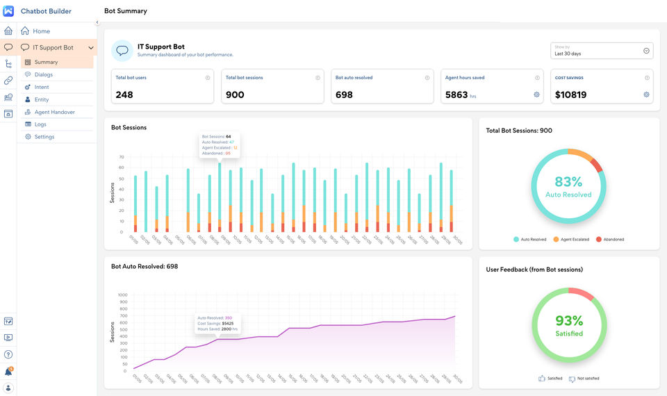 Workativ Assistant screenshot 2