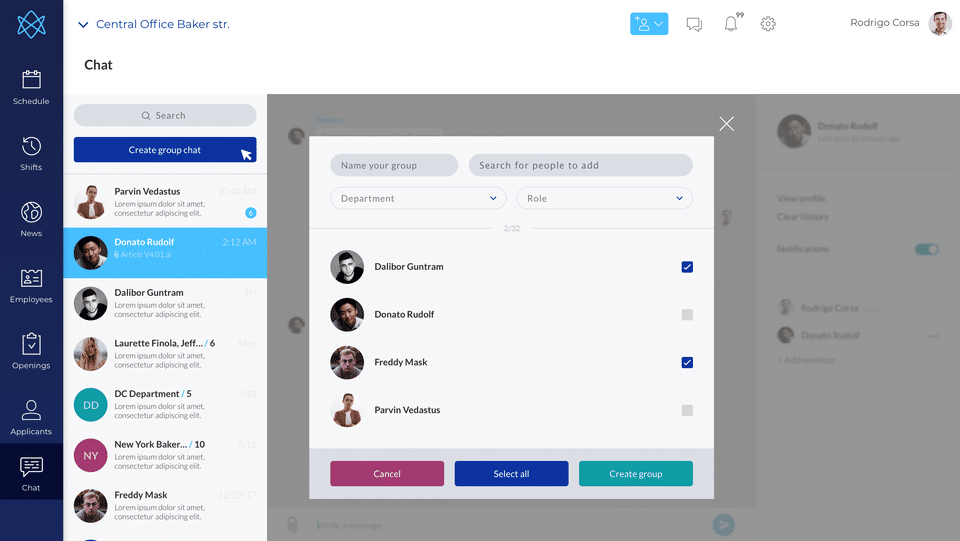 WorkAxle screenshot 2