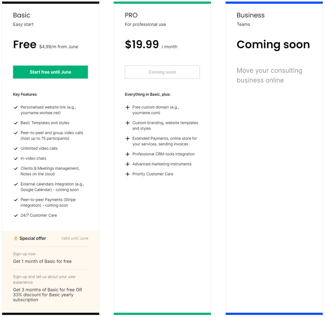 Workee screenshot 1