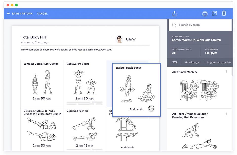 WorkoutLabs Train screenshot 4