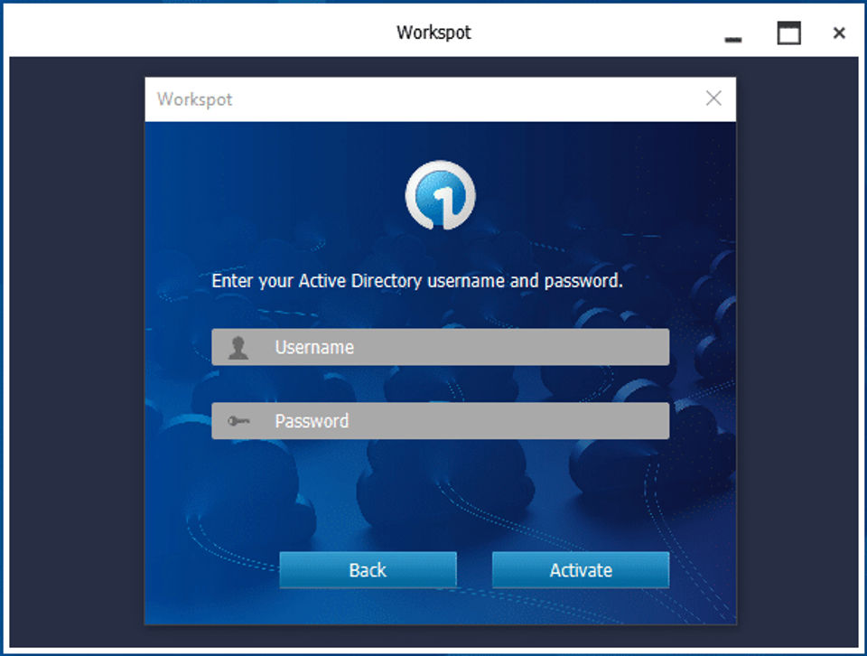 Workspot screenshot