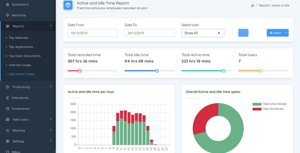 WorkTrak screenshot 1