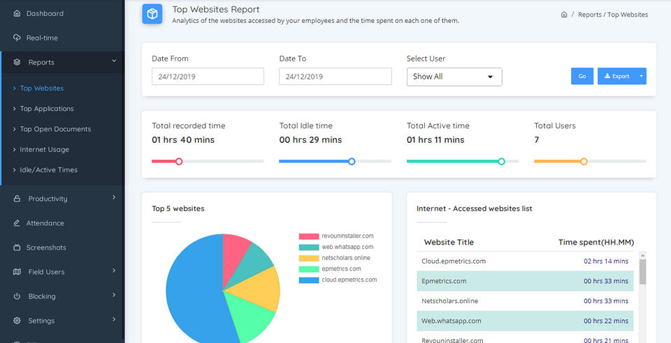 WorkTrak screenshot 4