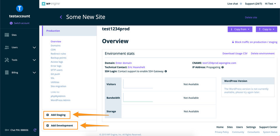 WP Engine screenshot 4