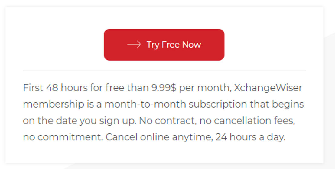 XchangeWiser screenshot 1