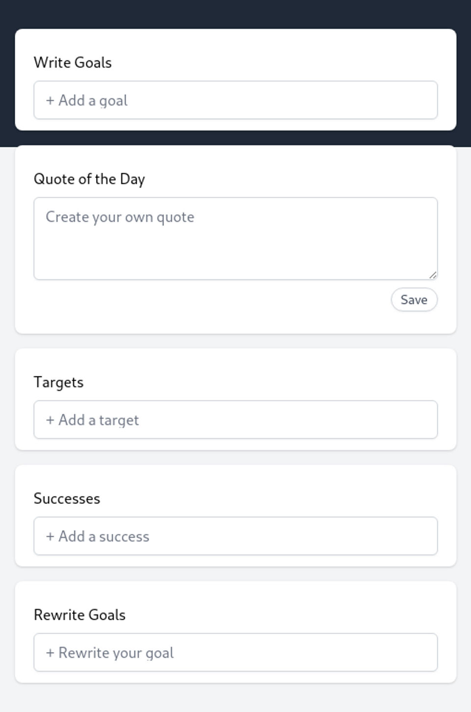 10X Planner App screenshot 1