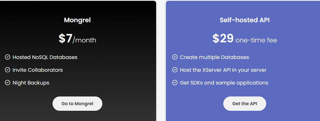 XServer pricing 1