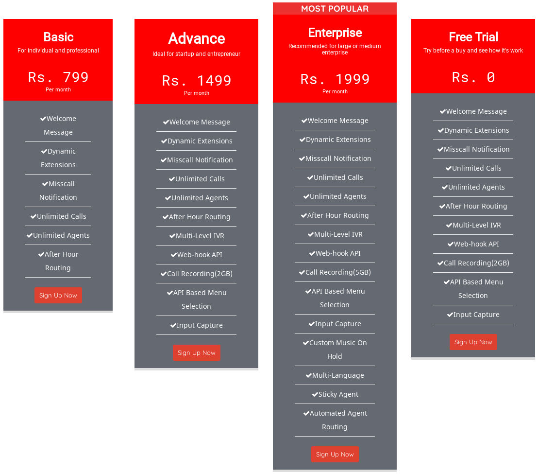 YakoVoice pricing 1