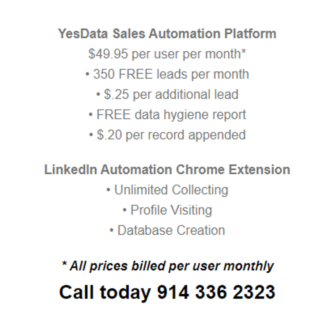 YesData screenshot 1