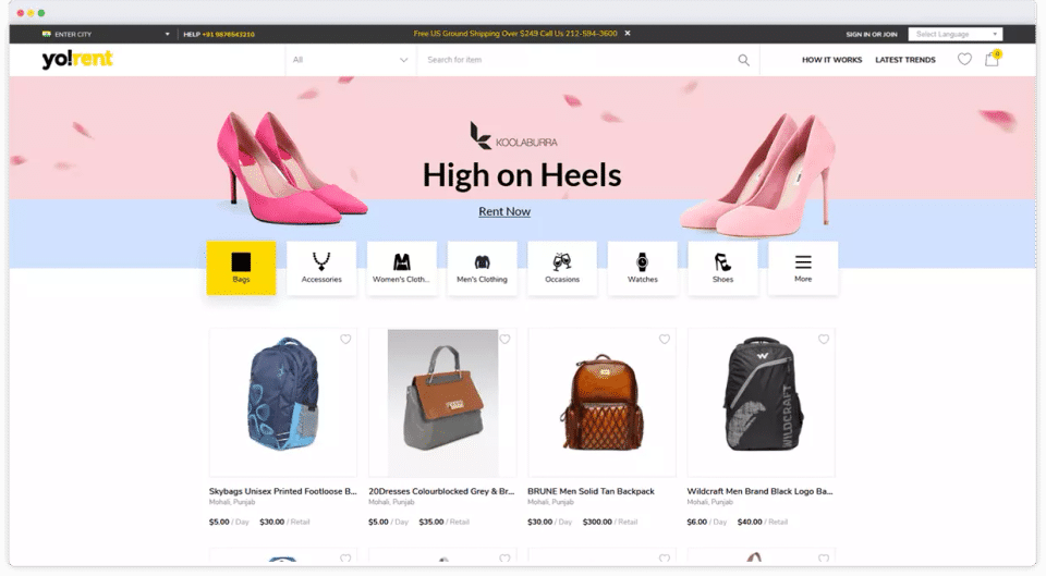 Yo!Rent screenshot