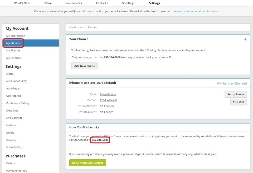 YouMail screenshot 1