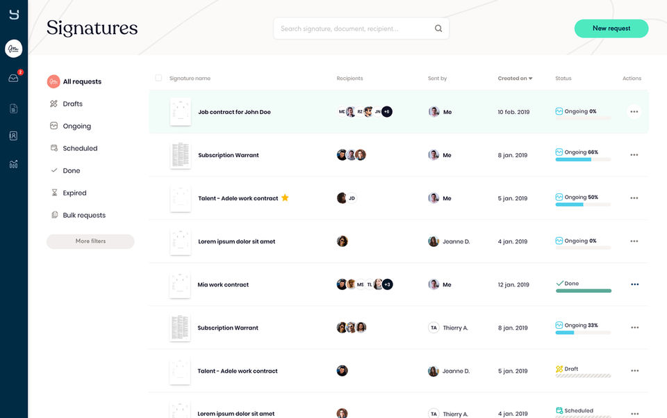 Yousign screenshot 3